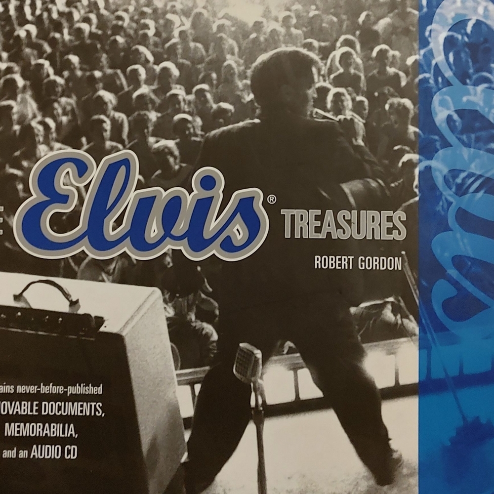 Elvis Treasure Hardcover Book